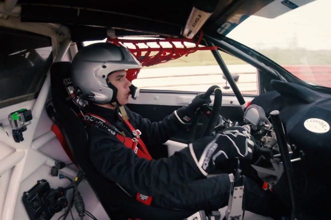 「スピードとグリップの感覚、そしてハンドリングの素晴らしさは格別のものだった」と振り返ったダロルモ