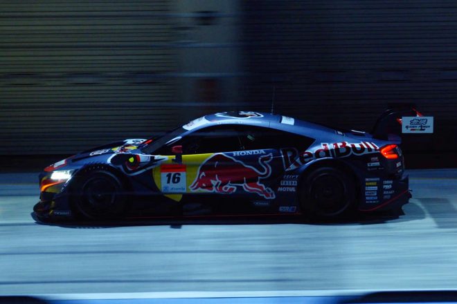 TEAM RedBull MUGENのマシンカラーリング（画像は動画キャプチャ）