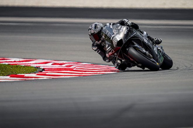 2020MotoGPセパンテスト：アレイシ・エスパルガロ（アプリリア・レーシング・チーム・グレシーニ）