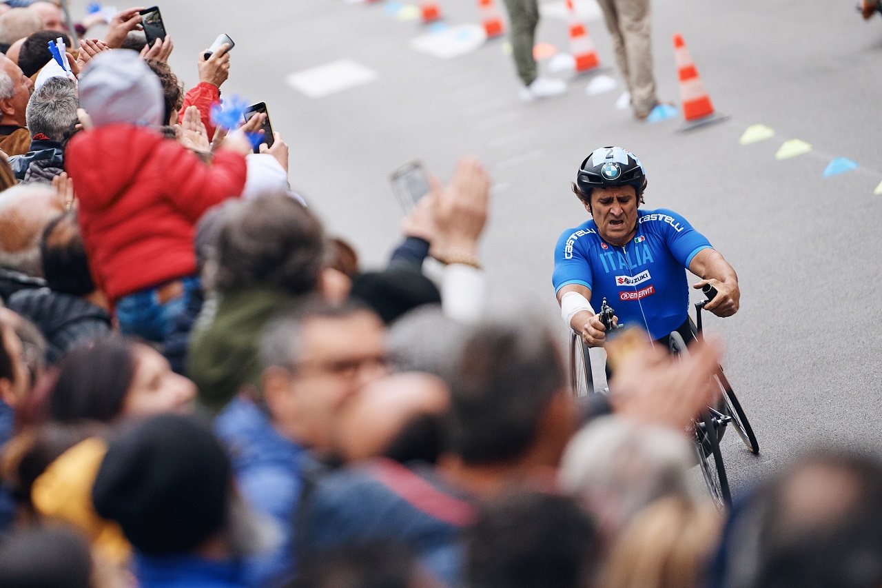 2019年パラサイクリング・ワールドカップでのアレックス・ザナルディ