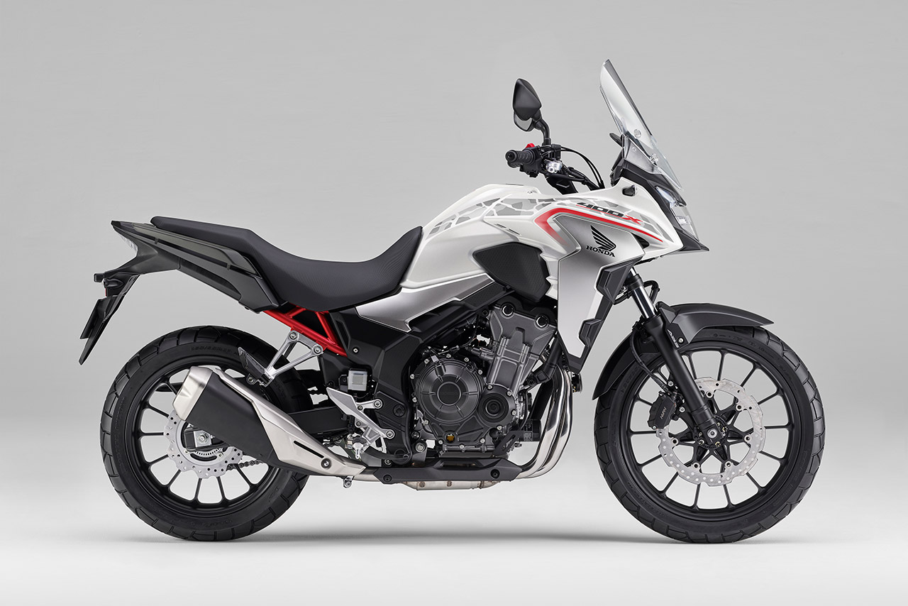 ホンダ400X（パールグレアホワイト）