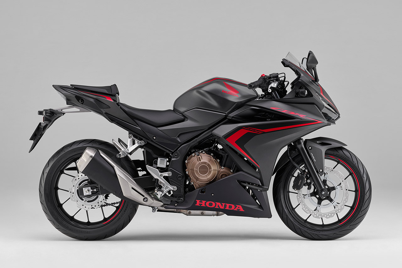 ホンダCBR400R（マットアクシスグレーメタリック）