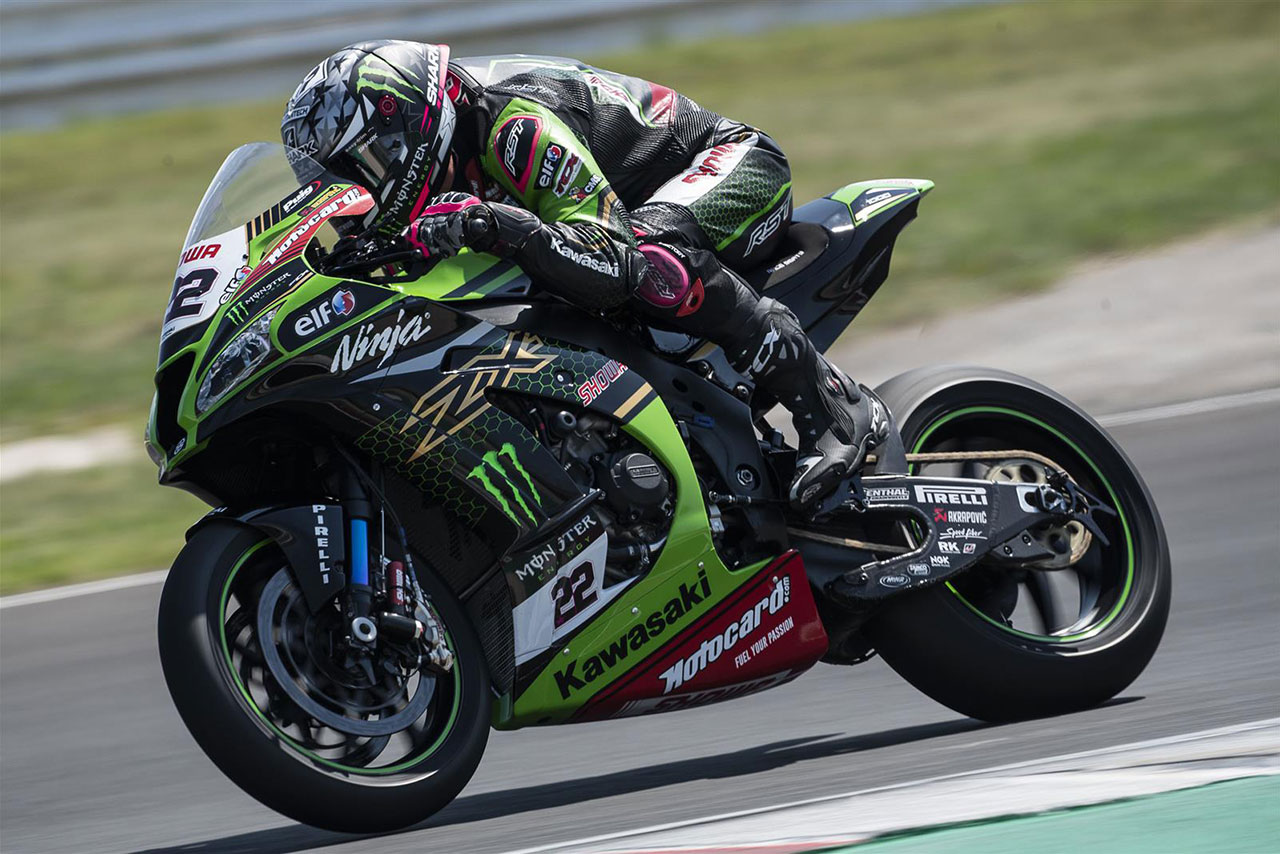 2020年6月ミサノプライベートテスト：アレックス・ロウズ（カワサキ・レーシングチーム・ワールドSBK）