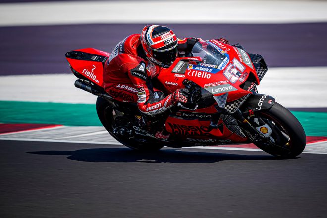 2020年6月ミサノプライベートテスト：ミケーレ・ピロ（ドゥカティ・チーム）