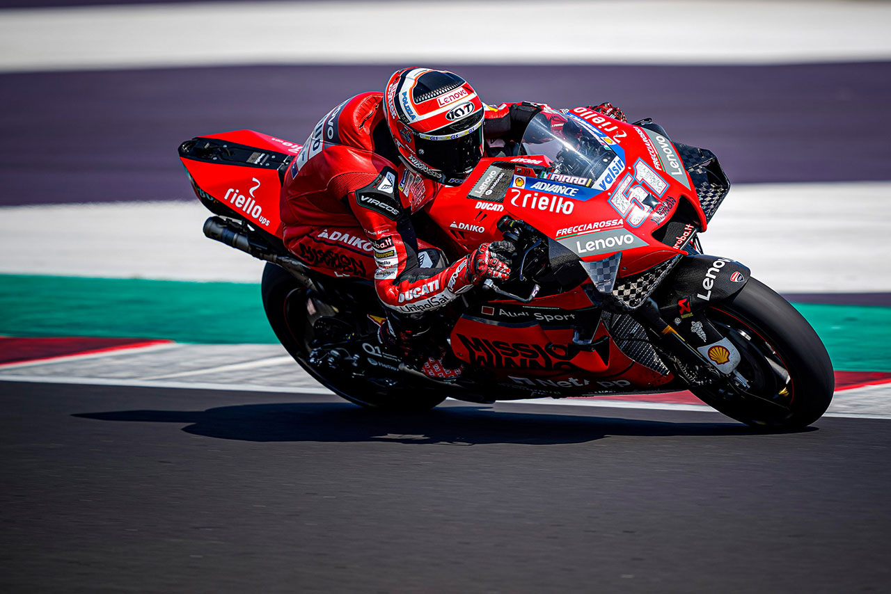 2020年6月ミサノプライベートテスト：ミケーレ・ピロ（ドゥカティ・チーム）