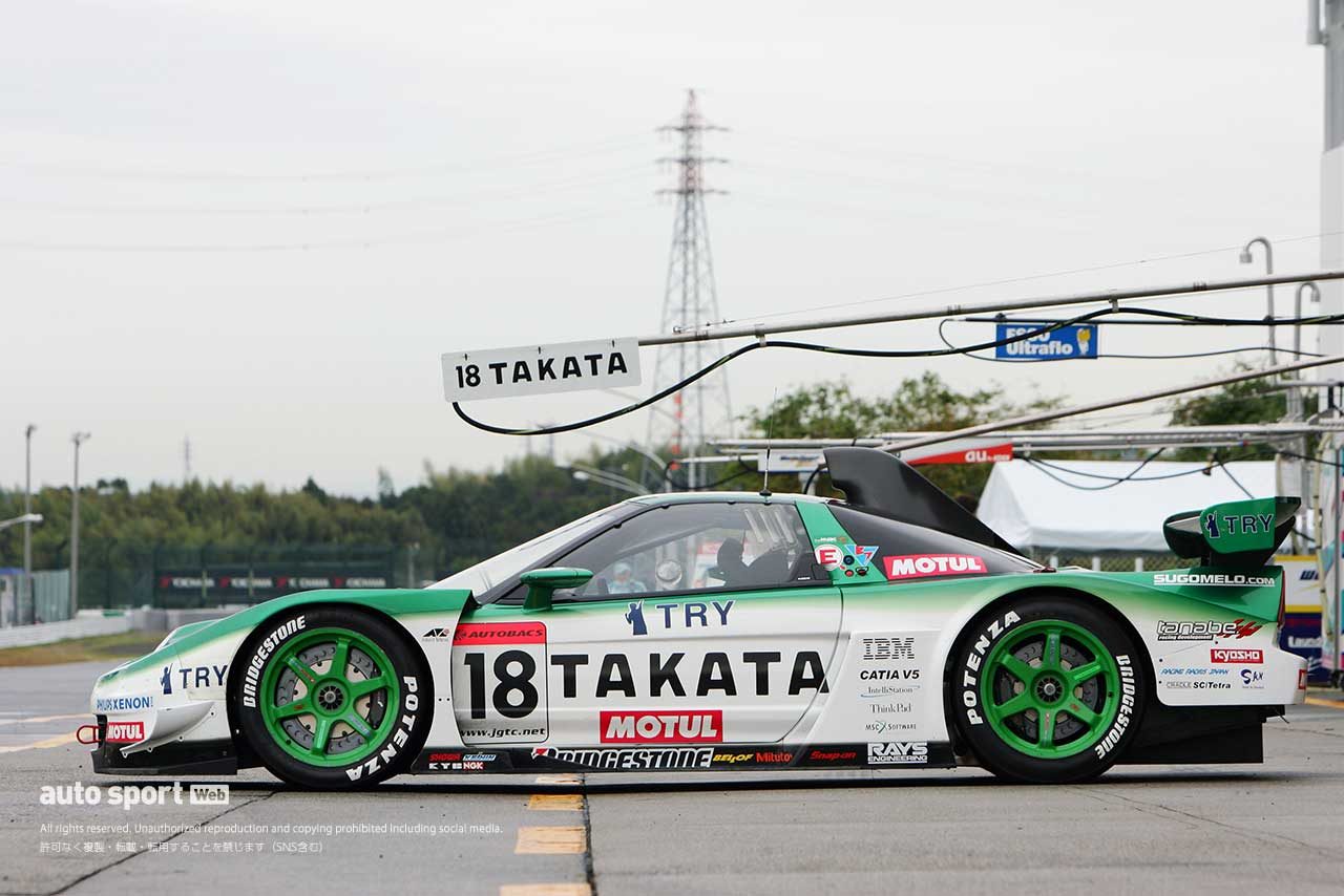 2004年のTAKATA童夢NSX サイドビュー | autosport web