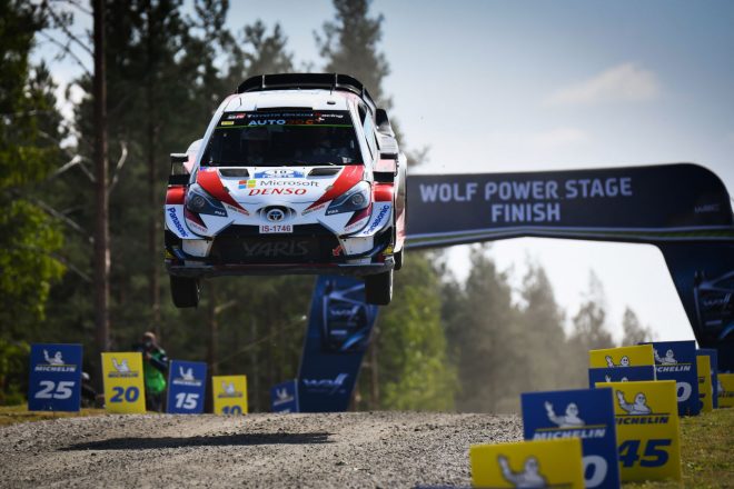 ヤリ-マティ・ラトバラ（トヨタ・ヤリスWRC）2019年WRC第9戦フィンランド