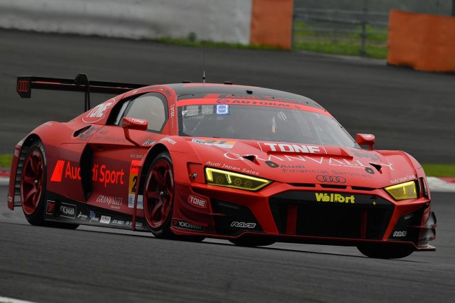スーパーGT GT300クラスに参戦するHitotsuyama Audi R8 LMS