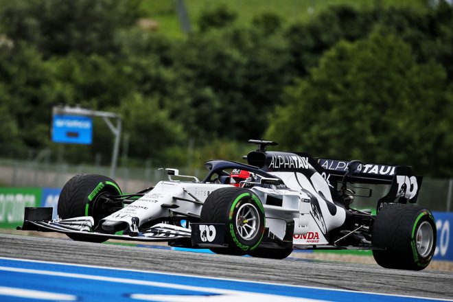 2020年F1第1戦オーストリアGP　ダニール・クビアト（アルファタウリ・ホンダ）