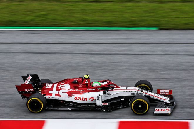 2020年F1第1戦オーストリアGP　アントニオ・ジョビナッツィ（アルファロメオ）