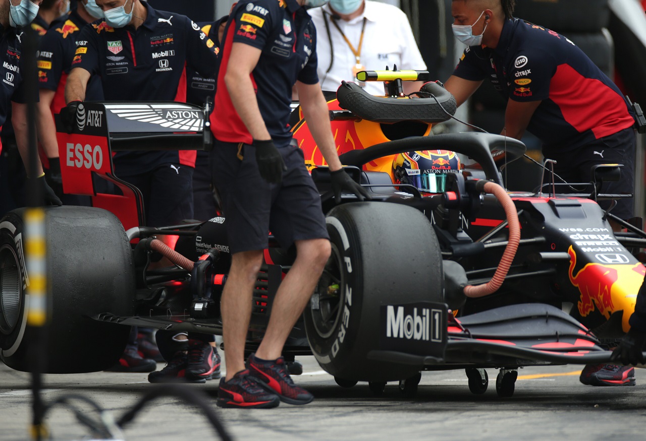 2020年F1第1戦オーストリアGP金曜　アレクサンダー・アルボン（レッドブル・ホンダ）