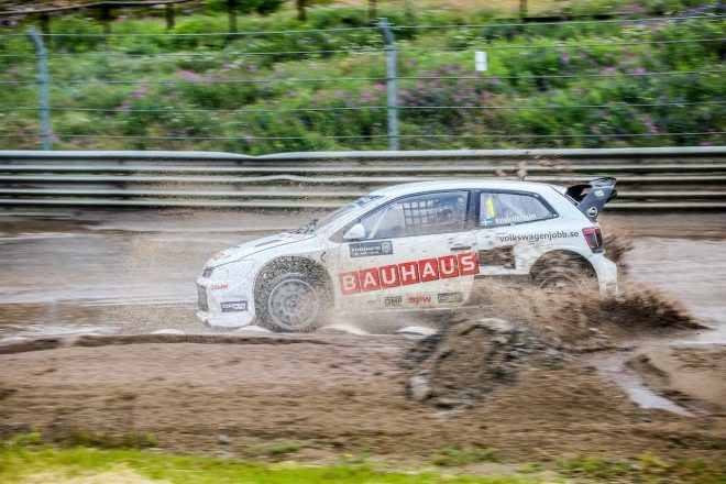 久々にドライブする2016年製VWポロに手を焼いたヨハン・クリストファーソンだったが、それでもR1でファイナル進出、2位入賞をもぎ取る