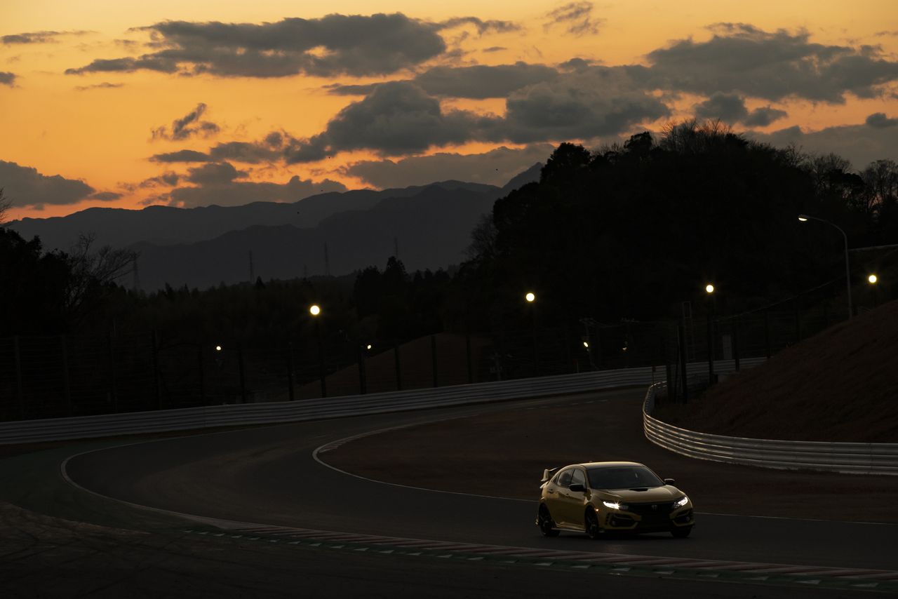 ホンダ・シビック・タイプR リミテッド・エディションの最終開発車両