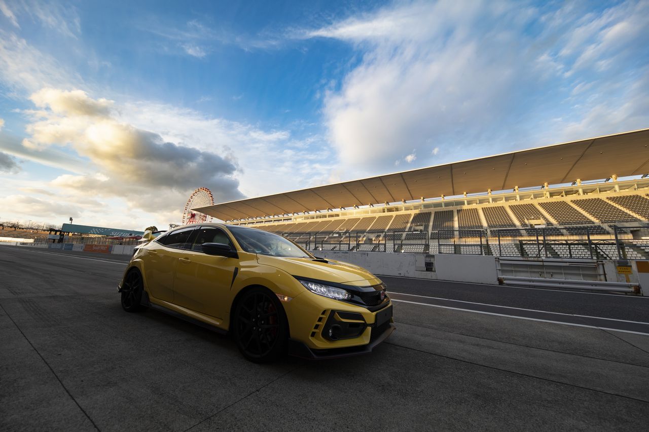 鈴鹿サーキットで2分23秒993というFFモデル最速タイムをマークしたホンダ・シビック・タイプR リミテッド・エディション