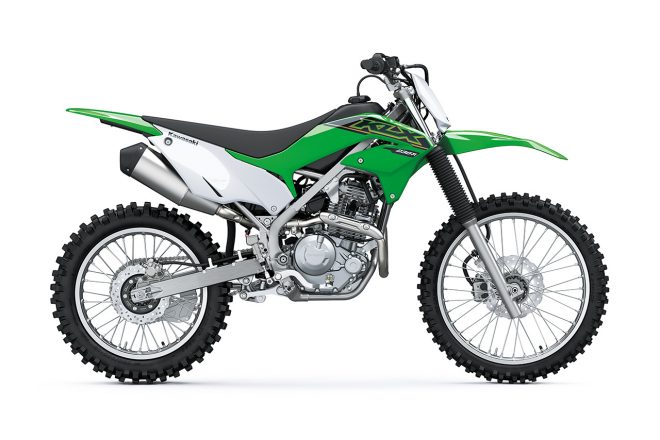 2021年モデルのカワサキKLX230R