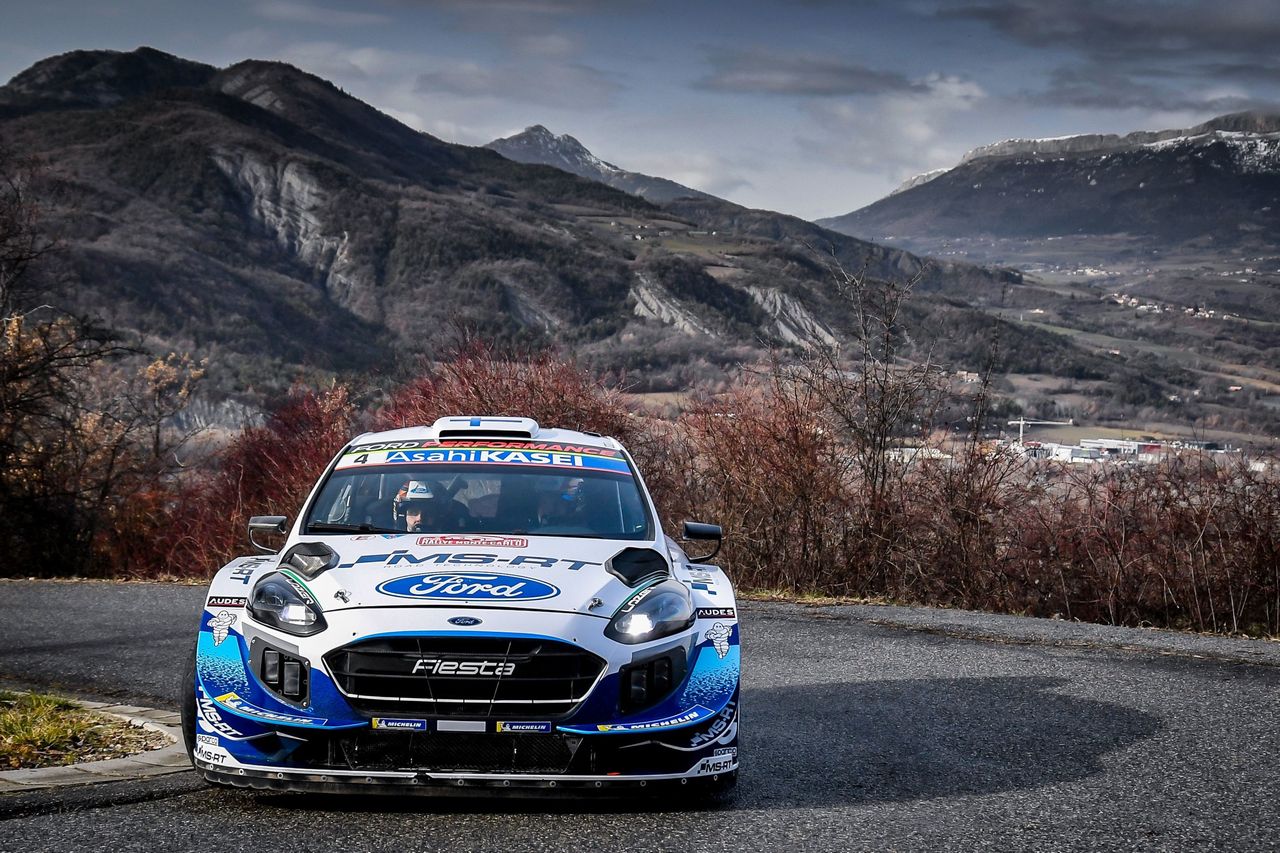 エサペッカ・ラッピがドライブするフォード・フィエスタWRC