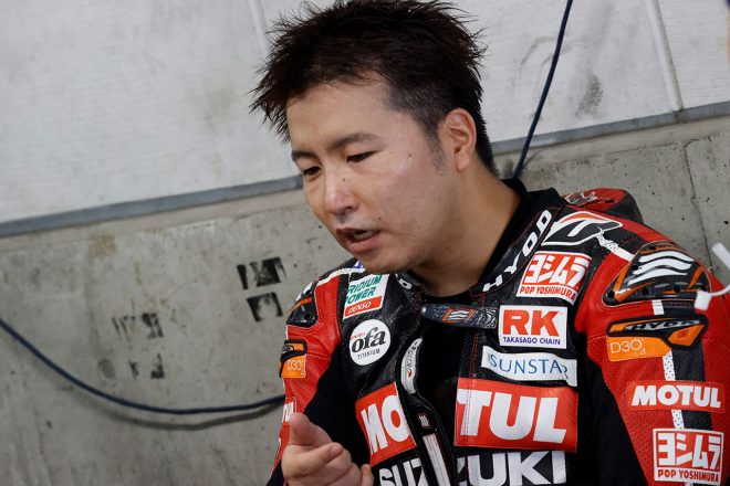 渡辺一樹（YOSHIMURA SUZUKI MOTUL RACING）／鈴鹿2輪4メーカー合同テスト