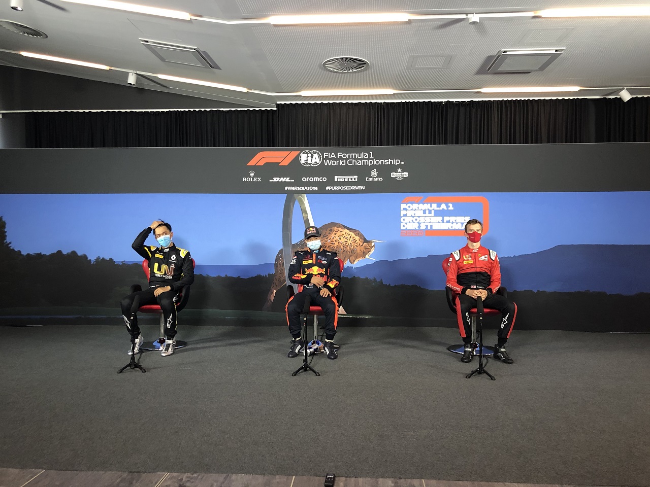 2020年F2第2戦予選後記者会見　角田裕毅がポールポジション獲得