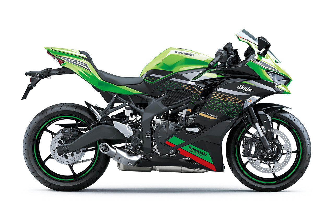 カワサキNinja ZX-25R SE KRT EDITION（ライムグリーン×エボニー）