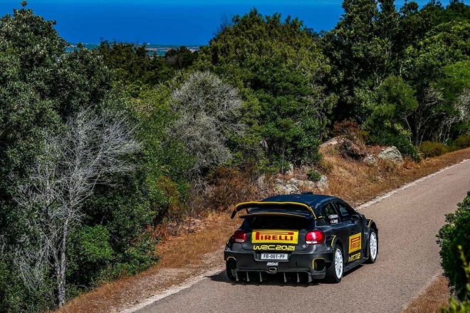 ピレリがラリー用タイヤ開発に用いるシトロエンC3 WRC