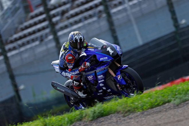 中須賀克行（YAMAHA FACTORY RACING TEAM）／鈴鹿2輪4メーカー合同テスト