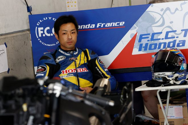 FCC TSR HondaFranceからテストに参加した高橋裕紀／鈴鹿2輪4メーカー合同テスト