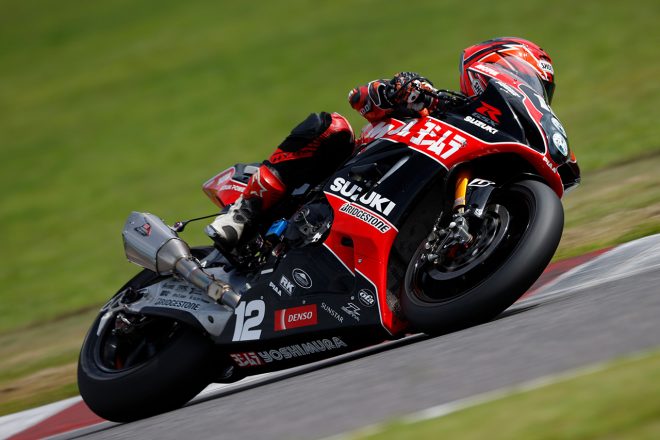 渡辺一樹（YOSHIMURA SUZUKI MOTUL RACING）／鈴鹿2輪4メーカー合同テスト