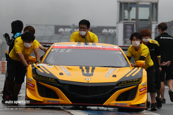 2020年スーパーGT開幕戦富士 搬入日 UPGARAGE NSX GT3