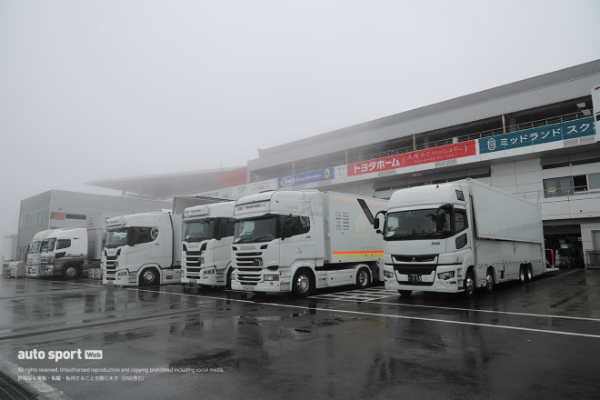 2020年スーパーGT開幕戦富士 搬入日 パドック