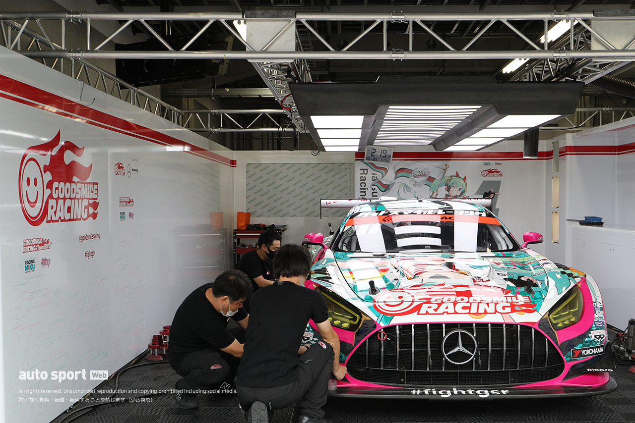 2020年スーパーGT開幕戦富士 搬入日 グッドスマイル 初音ミク AMG