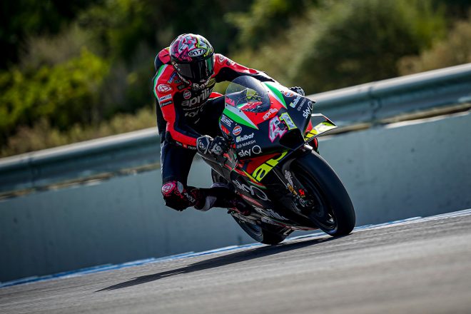 2020MotoGP第2戦スペインGP：アレイシ・エスパルガロ（アプリリア・レーシング・チーム・グレシーニ）