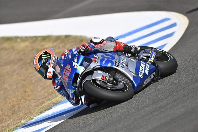 2020MotoGP第2戦スペインGP：アレックス・リンス（チーム・スズキ・エクスター）