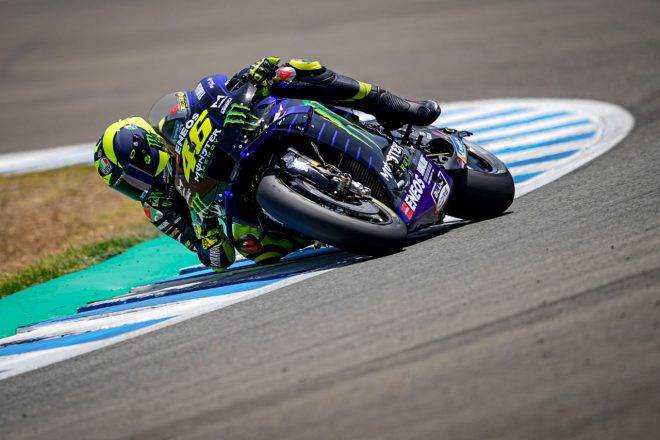 2020MotoGP第2戦スペインGP：バレンティーノ・ロッシ（モンスターエナジー・ヤマハMotoGP）