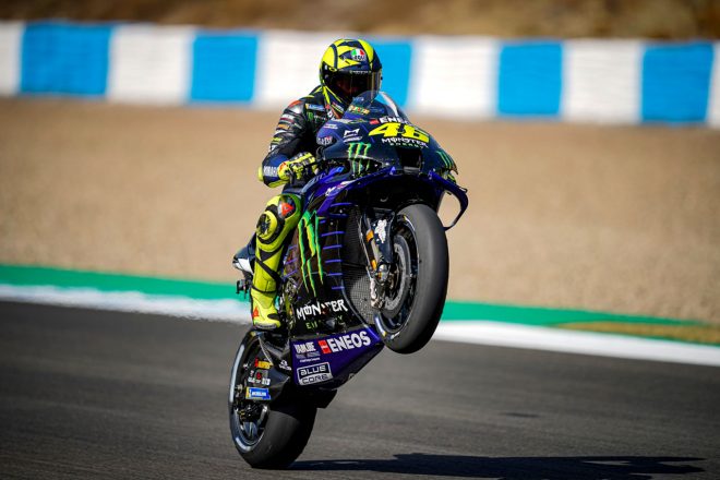 2020MotoGP第2戦スペインGP：バレンティーノ・ロッシ（モンスターエナジー・ヤマハMotoGP）