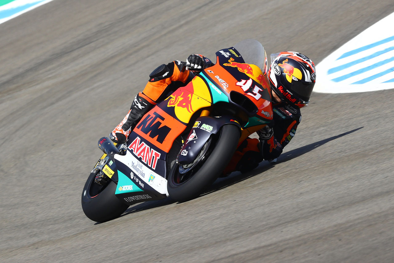 2020MotoGP第2戦スペインGP Moto2クラス：長島哲太（Red Bull KTM Ajo）