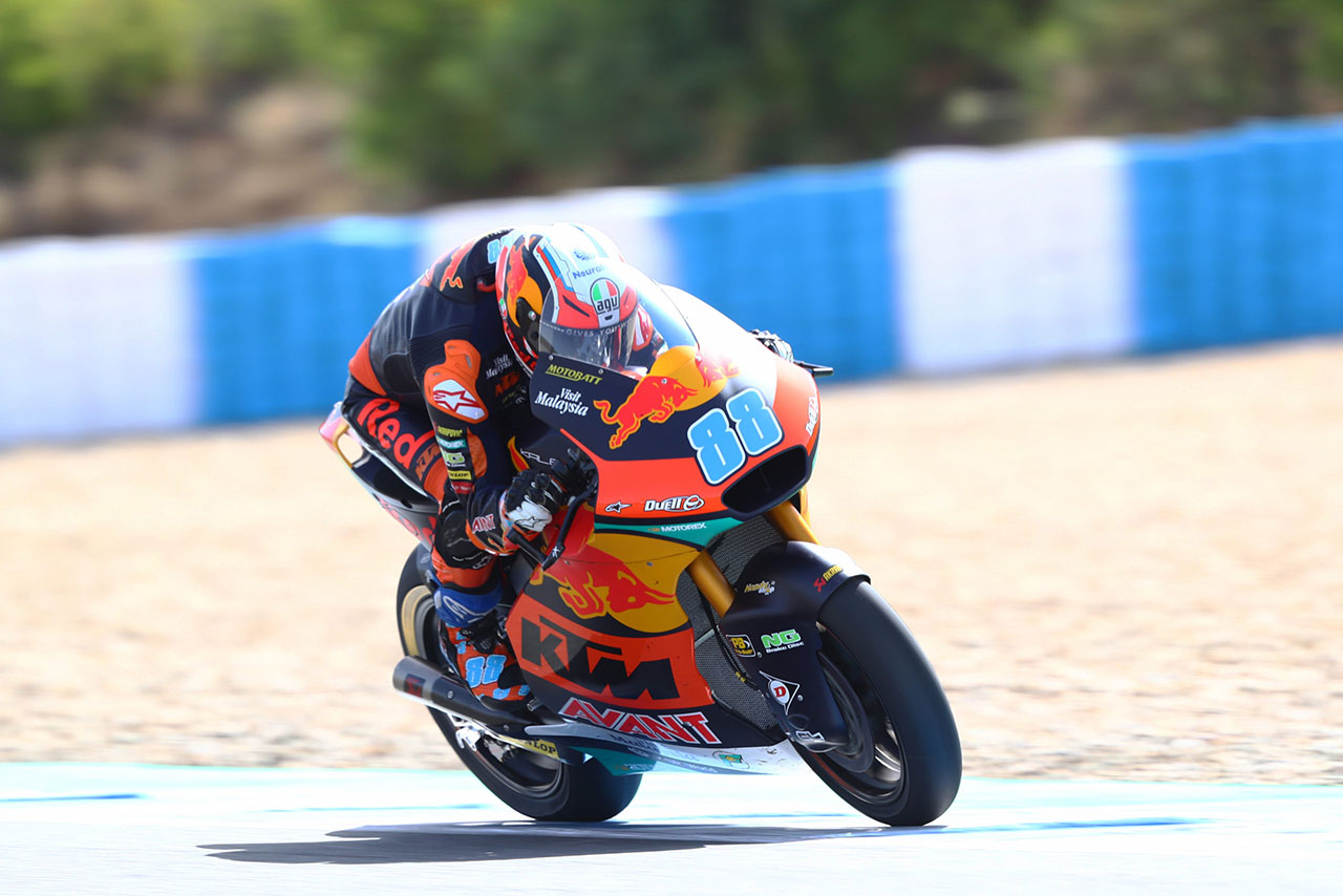 2020MotoGP第2戦スペインGP Moto2クラス：ホルヘ・マルティン（Red Bull KTM Ajo）