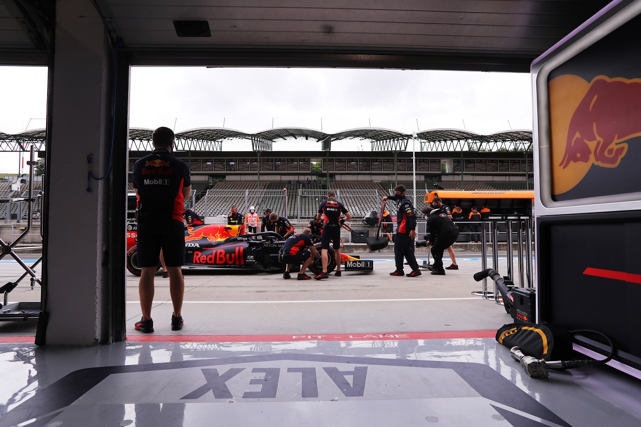 2020年F1第3戦ハンガリーGP土曜　アレクサンダー・アルボン（レッドブル・ホンダ）