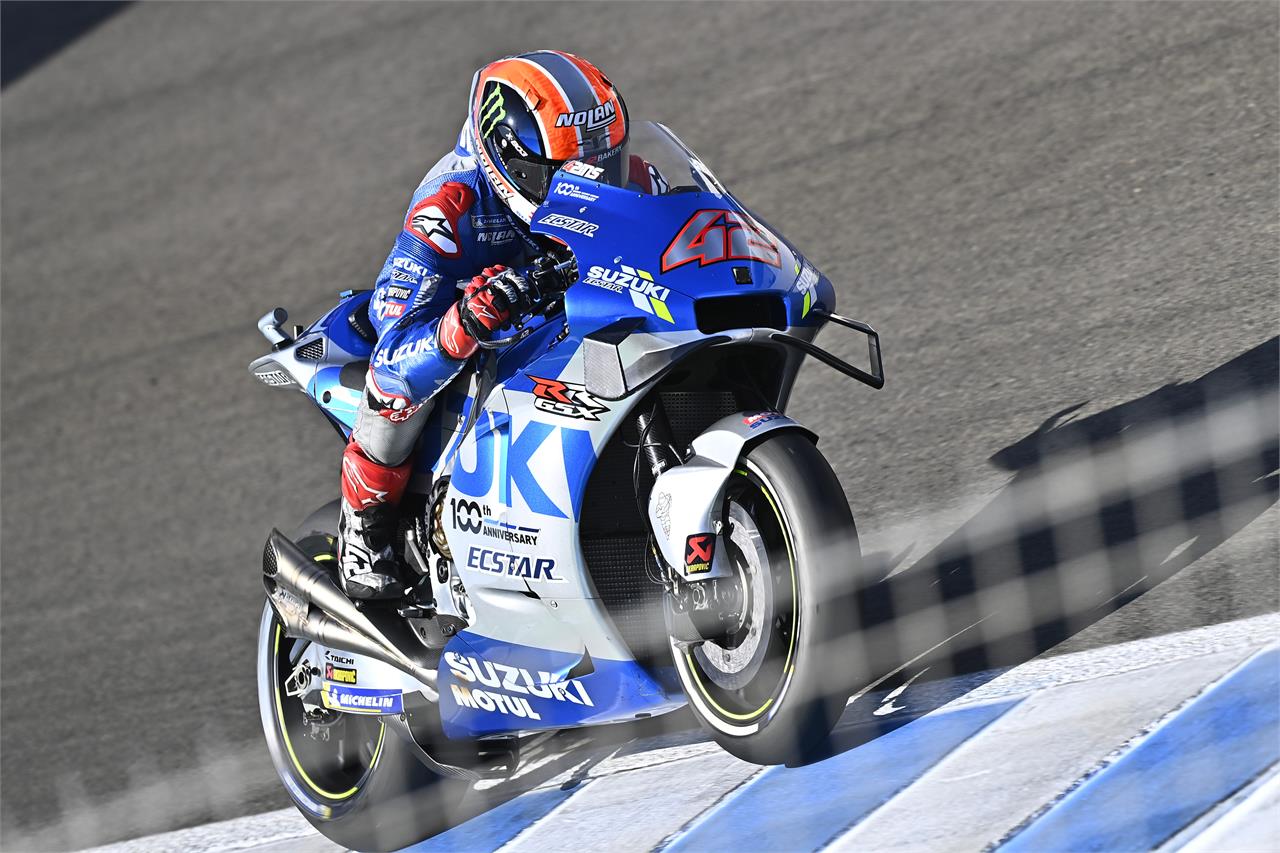 2020MotoGP第2戦スペインGP：アレックス・リンス（チーム・スズキ・エクスター）