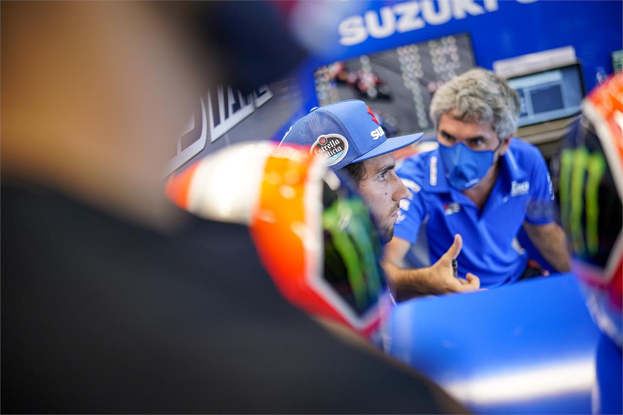 2020MotoGP第2戦スペインGP：アレックス・リンス（チーム・スズキ・エクスター）