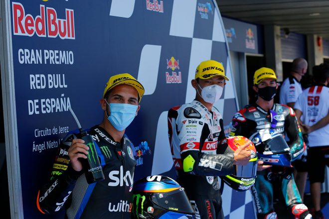 2020MotoGP第2戦スペインGP Moto3クラス 予選トップ3
