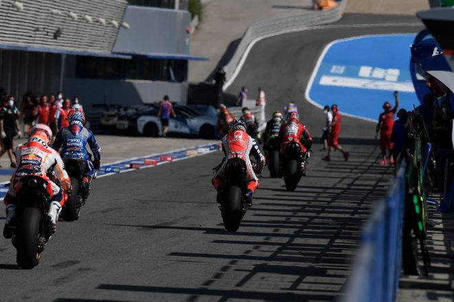 2020MotoGP第2戦スペインGP：予選終了後のピット