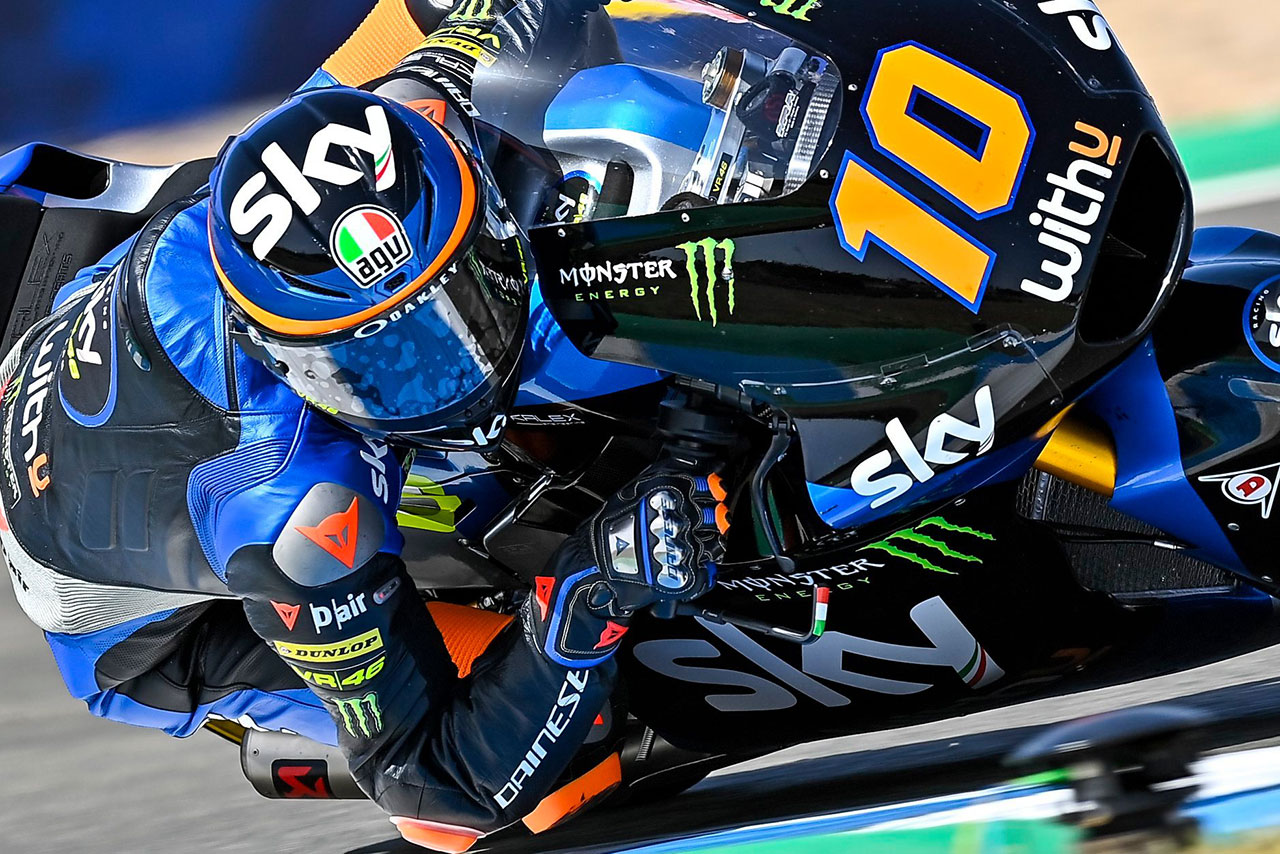 2020MotoGP Moto2クラス：ルカ・マリーニ（SKY Racing Team VR46）