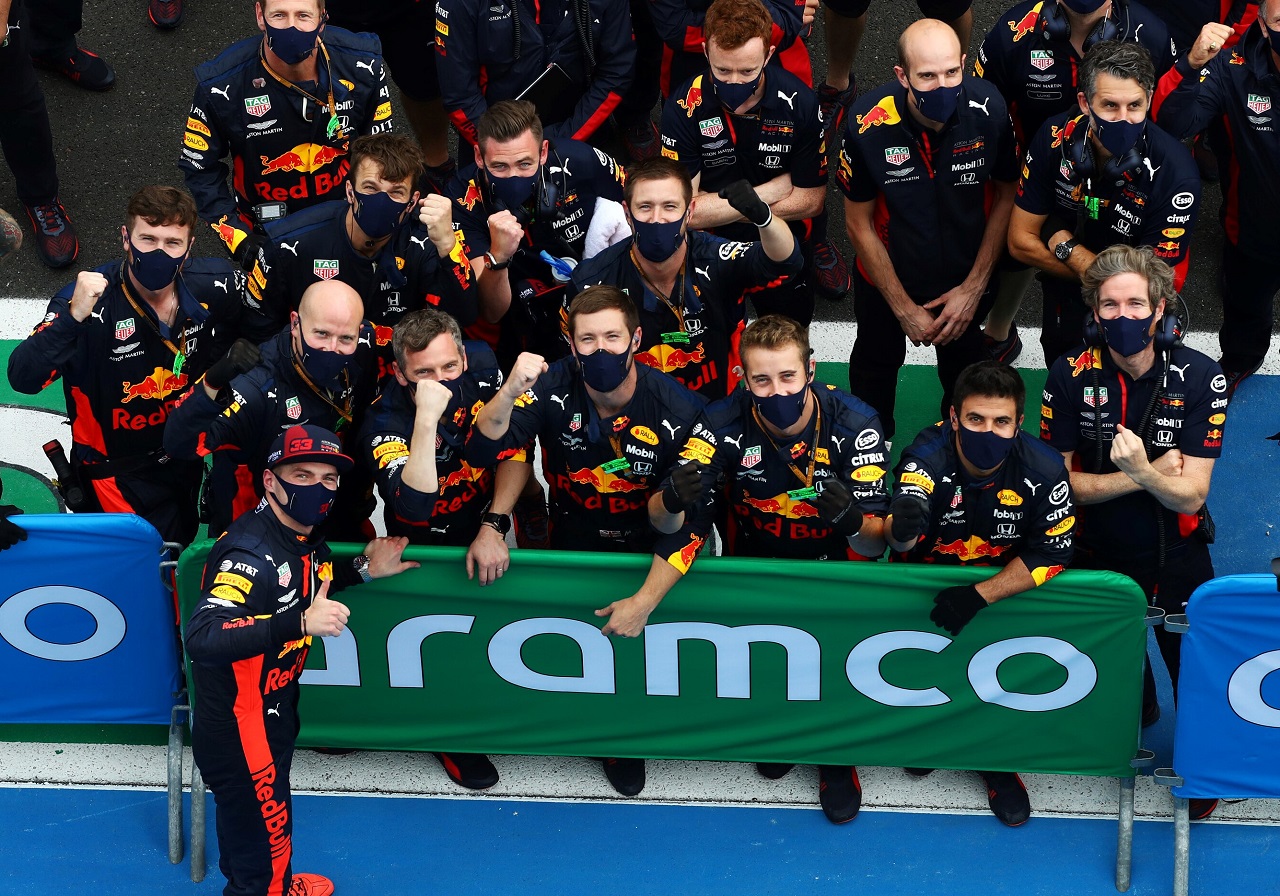 2020年F1第3戦ハンガリーGP　マックス・フェルスタッペン（レッドブル・ホンダ）が2位を獲得