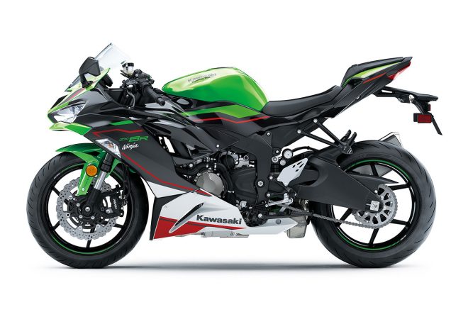 2021年型カワサキ、Ninja ZX-6R KRT EDITION（ライムグリーン×エボニー）