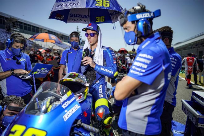 2020MotoGP第2戦スペインGP：ジョアン・ミル（チーム・スズキ・エクスター）