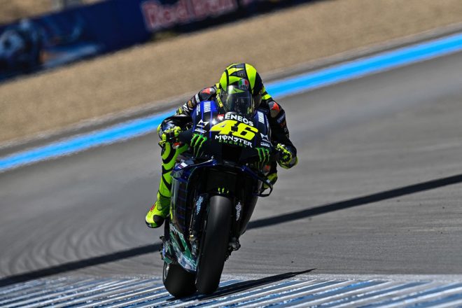 2020MotoGP第2戦スペインGP：バレンティーノ・ロッシ（モンスターエナジー・ヤマハMotoGP）