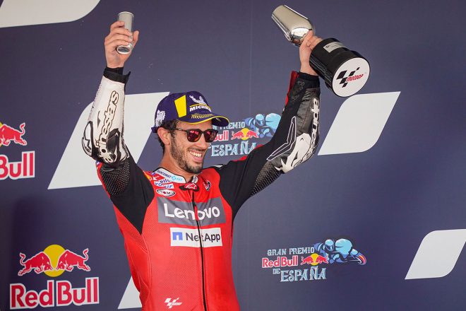 2020MotoGP第2戦スペインGP：アンドレア・ドヴィツィオーゾ（ドゥカティ・チーム）