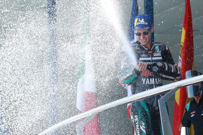 2020MotoGP第2戦スペインGP：ファビオ・クアルタラロ（ペトロナス・ヤマハSRT）