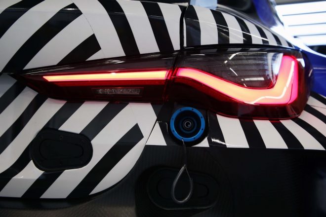 BMW M4 GT3のリヤランプ