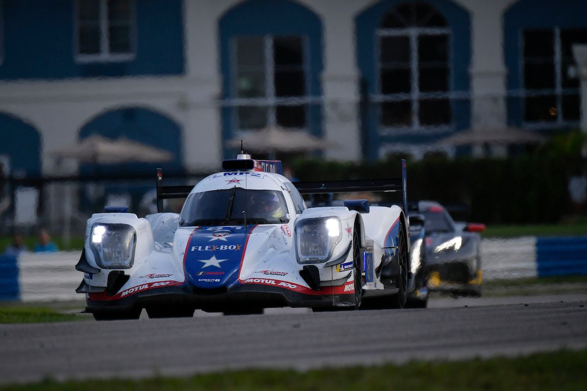 LMP2クラスで優勝したドラゴンスピード・USAの81号車オレカ07・ギブソン